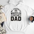 Wrestler Daddy Wrestling Dad Men Hoodie Wrestler Daddy Wrestling Dad Men Hoodie