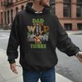 3rd Birthday Zoo Safari Jungle Dad Of The Wild And Three Men Hoodie