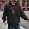 Ball State University Cardinals Arched Dad Men Hoodie