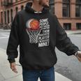 Basketball Mom Or Dad Basketball Parent Men Hoodie
