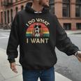 Basset Hound Shirts I Do What I Want Basset Hound Dad Men Hoodie