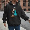 Bernedoodle I Love Dad Tattoo Apparel Dog Dad Dads Men Hoodie
