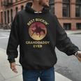 Best Buckin' Granddaddy Western Rodeo Cowboy Bucking Horse Men Hoodie