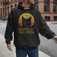 Best Cat Dad Ever Vintage Cat Daddy Fathers Day Men Hoodie