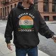 Best Indian Dad Ever Father's Day India Flag Pride Men Hoodie