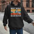 Best Wolf Dad Ever Men Hoodie