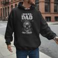 Biker Dad Like a Normal Dad Only Cooler Motorcyclist Men Hoodie