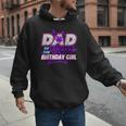 Birthday Girl Dad Of The Birthday Girl Spider Birthday Party Men Hoodie