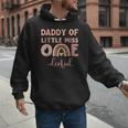 Boho Daddy Of Miss Onederful 1st Birthday Girl Cute Small Men Hoodie