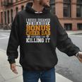 Bonus Cheer Dad Cheer Step Dad Men Hoodie