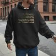 You Can't Scare Me I Have 4 Daughters & Wife Fathers Day Dad Men Hoodie
