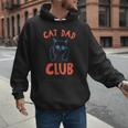 Cat Dad Club Life Is Better With Cats Retro Cat Dad Men Hoodie
