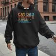 Cat Dad The Man The Myth Snack Dealer Fathers Day Men Hoodie