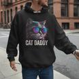 Cat Daddy Shirt Cat Sunglasses Cool Cat Dad Men Father Men Hoodie