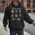 Cat Geometry Math Cat For Cat Dad Cat Mom Kids Men Hoodie