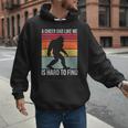 Cheer Dad Cheerleading Bigfoot Men Hoodie
