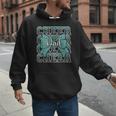 Cheer Dad Daddy Bow Sport Cheerleader Cheerleading Teal Blue Men Hoodie