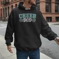 Cheer Dad My Favorite Cheerleader Calls Me Dad Teal Blue Men Hoodie