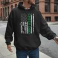 Cheer Dad Flag Green Cheerleading Men Hoodie Cheer Dad Flag Green Cheerleading Men Hoodie