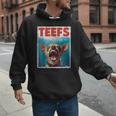 Chihuahua Teefs Top Teeth Chi Jowls Paws Dog Mom Dad Men Hoodie