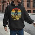 Chorkie Dad Retro Sunset Chihuahua Yorkie Mix Lover Men Hoodie