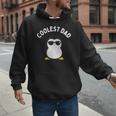 The Coolest Dad Cool Penguin By Dangerous Dad Men Hoodie