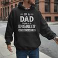 Cute Engineer Dad Men Father's Day Mechanical Engineering Men Hoodie