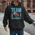 Cute Team Touchdowns Gender Reveal For Mom And Dad Men Hoodie