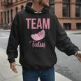 Cute Team Tutus Gender Reveal For Mom And Dad Men Hoodie