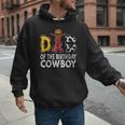 Dad 1st Birthday Cowboy Western Dad Birthday Boy Men Hoodie Dad 1st Birthday Cowboy Western Dad Birthday Boy Men Hoodie