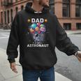 Dad Of The Astronaut Space Theme First Birthday Party Men Hoodie