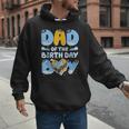 Dad Of The Birthday Boy Blue Dog Family Matching Men Hoodie