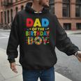 Dad Of The Birthday Boy Building Block Birthday Men Hoodie
