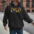 Dad Of The Birthday Boy Building Blocks Bricks Builder Men Hoodie