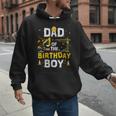Dad Of The Birthday Boy Matching Construction Crew B-Day Men Hoodie
