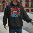 Dad Of The Birthday Boy Spider Web Party Men Hoodie