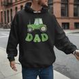 Dad Of The Birthday Boy Tractor Farm Trucks Family Party Men Hoodie