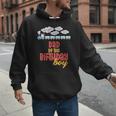 Dad Birthday Boy Train I'm 2 Two Yr Old Chugga Engine Men Hoodie