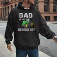 Dad Of The Birthday Boy Vintage Farm Tractor Party Family Men Hoodie