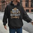Dad Of The Birthday Cowboy Themed Birthday Boy Rodeo Cowboy Men Hoodie