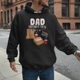Dad Birthday Crew Pizza Theme Birthday Pizza Lover Party Men Hoodie