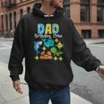 Dad Birthday Crew Sea Ocean Fish Aquarium Bday Party Men Hoodie