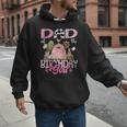 Dad Of The Birthday Girl 1St Birthday Pink Cow Farm Men Hoodie