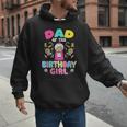 Dad Of The Birthday Girl Candy Family Bday Party Men Hoodie