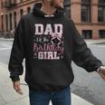 Dad Of The Birthday Girl Pink Bow Flower Birthday Girl Men Hoodie