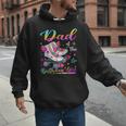 Dad Of The Birthday Girl Rolling Skate Family Matching Men Hoodie