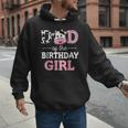 Dad Of The Birthday Girl Shirt Farm Cow Daddy Papa 1st Men Hoodie