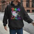 Dad Of The Birthday Girl Skater Roller Skate Family Party Men Hoodie
