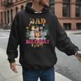 Dad Of The Birthday Girl Zoo Theme Animal Party Safari Cool Men Hoodie