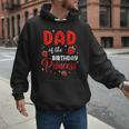 Dad Of The Birthday Princess Strawberry Theme Bday Party Men Hoodie